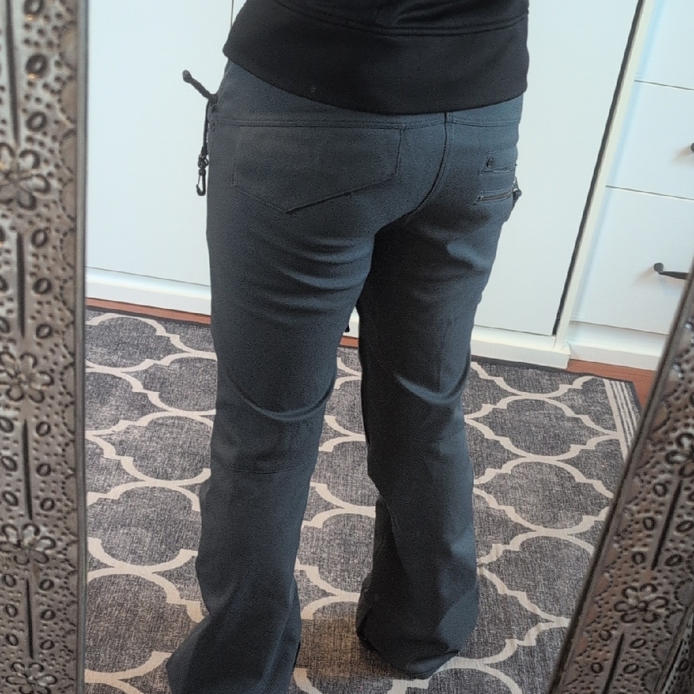 Volcom Women's Dark Gray Straight Leg Jeans - Picture 2 of 5